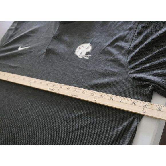 Nike Iowa State Cyclones Men's Jack Trice Football Helmet Short Sleeve Polo 2XL - Picture 3 of 8